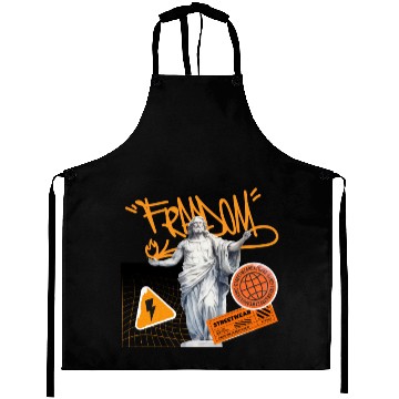 Discover Graffiti Sculpture Streetwear  Aprons