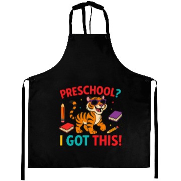 Discover Tiger Cub Aprons – Preschool I Got This School Aprons