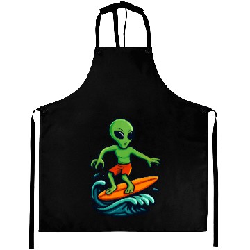 Discover alien surfing Aprons
