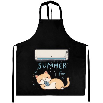 Discover Funny Cat Aprons | Retro Cat Meme Aprons