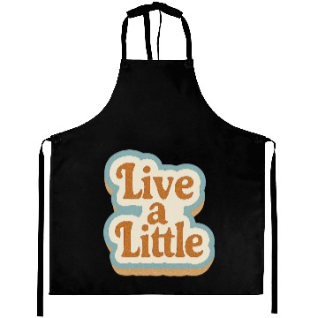 Discover Whimsical Hand-Drawn Typography Design Aprons