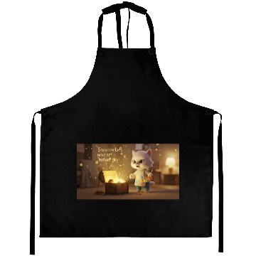 Discover A magical hyper-realistic 3D render  Aprons