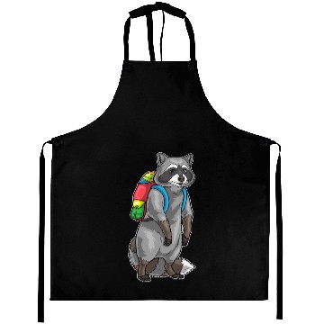 Discover Racoon Easter Student Aprons
