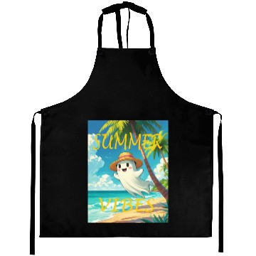 Discover A cute spooky in a tropical island Aprons