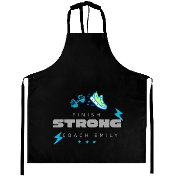 Discover FINISH STRONG Coach Emily Aprons