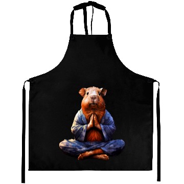 Discover Yoga guinea pig Aprons