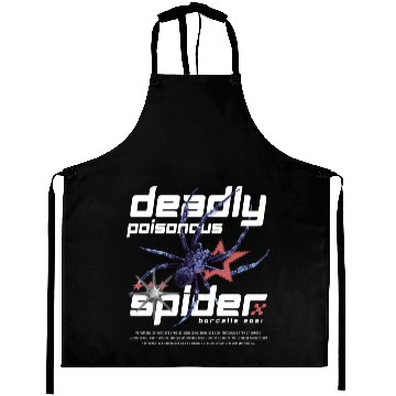 Discover Poisonous Spider Graphic Aprons