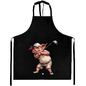Discover Golf pig Aprons