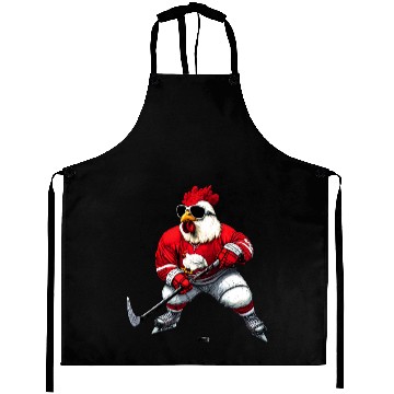 Discover Chicken ice hockey Aprons