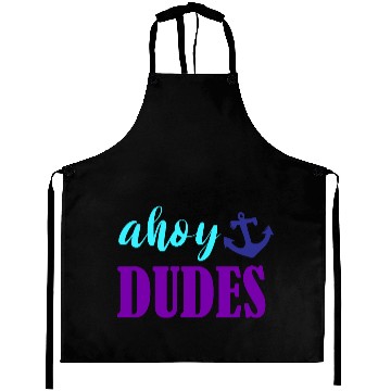 Discover Ahoy Dudes Nautical Summer Aprons