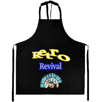 Discover Neon Dreams Vintage Vibes Aprons