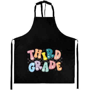 Discover Colorful Starry Thank You Card Design Aprons