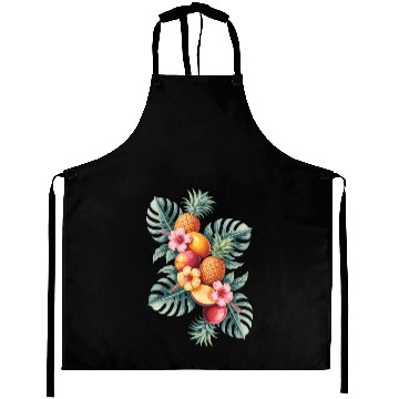 Discover Tropical Fruit Paradise with Pineapples and Aprons