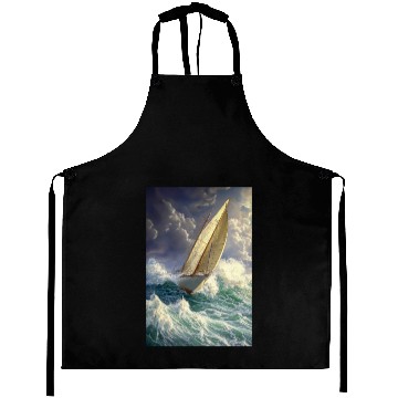 Discover Storm Sail Through Painted Seas Aprons