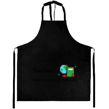 Discover Teachers Masters of Mental Mayhem Aprons