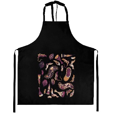 Discover Abstract Alien Microbial Pattern Aprons