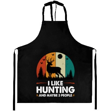 Discover Funny Deer Hunting Aprons