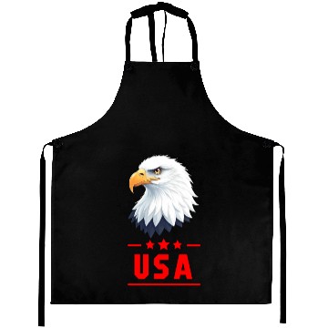 Discover Majestic Eagle USA Emblem Aprons