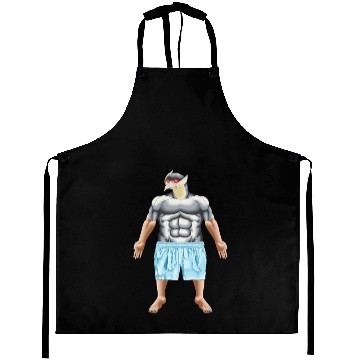 Discover Mythical Beast Boxer Costume Aprons