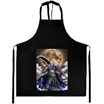 Discover Dark Samurai Demon Warrior Aprons