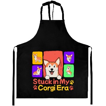 Discover Funny Corgi Dog - Animal Lover Aprons