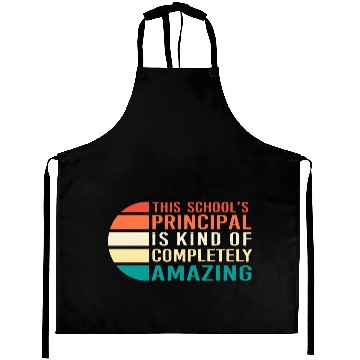 Discover School Principal Teacher Appreciation Aprons