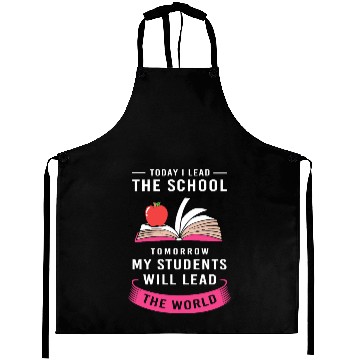 Discover School Principal Back To School Aprons