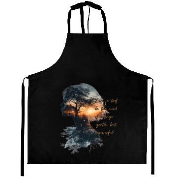Discover Sunset Serenity Tree Portrait Aprons