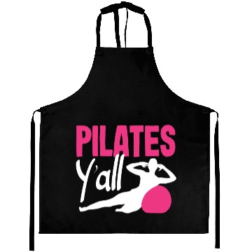 Discover Pilates Y'all Embrace Your Workout Vibe Aprons