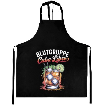 Discover Blutgruppe Cuba Libre Cocktail Bartender Aprons