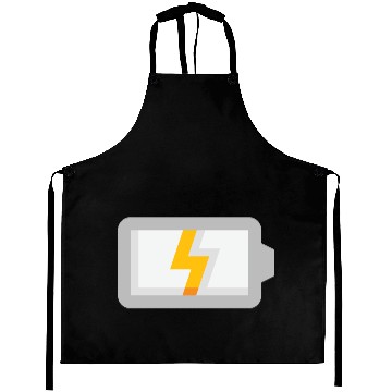 Discover Electric Lightning Abstract Pattern Aprons