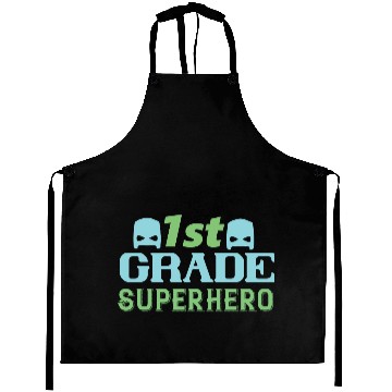 Discover 1st Grade Superhero Aprons