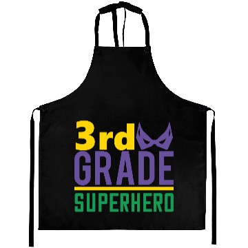 Discover 3rd Grade Superhero Aprons