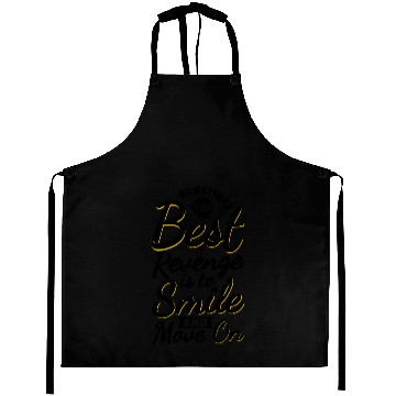 Discover Elegant Calligraphy Bubble Letter Design Aprons
