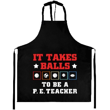 Discover Physical Education School PE Teacher Aprons
