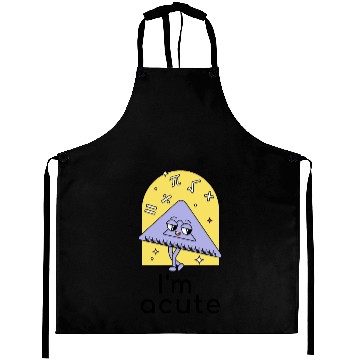 Discover Playful Math Triangle Character Aprons