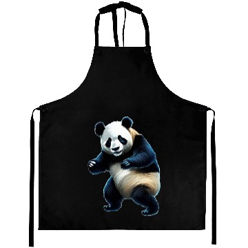 Discover Boxing Panda Aprons