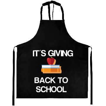 Discover It's giving back to school Aprons