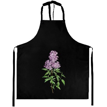 Discover Lavender Bloom Botanical Illustration Aprons