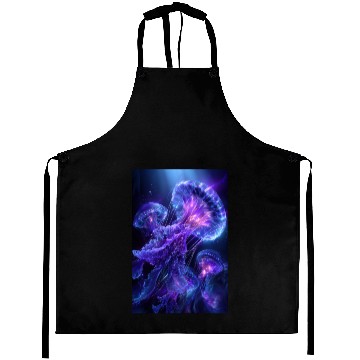 Discover Neon Glow Jellyfish Aprons