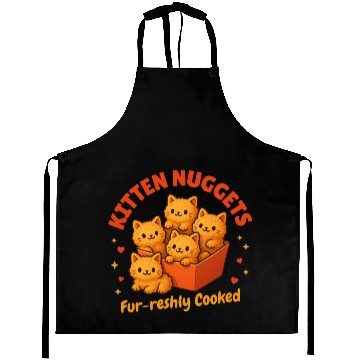 Discover Cute Kitten Nuggets – Funny Food Cat Aprons