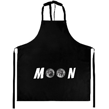 Discover Tooth and Moon Lunar Dental Design Aprons