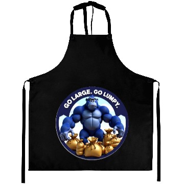Discover Lumpy Gorilla. Go Large. Aprons