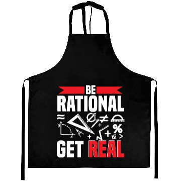 Discover Mathematician Math Teacher Be Rational Get Real Aprons