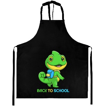 Discover LIZARD BACK TO SCHOOL Aprons