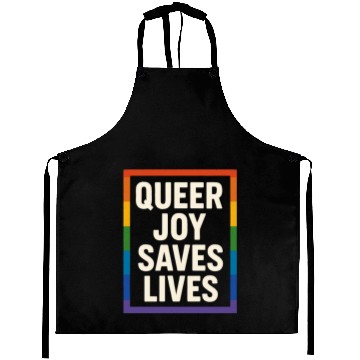 Discover Queer Pride Queer Joy LGBTQ+ Affirmation Trans Aprons