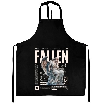 Discover Ethereal Angel Statue Art Print Aprons