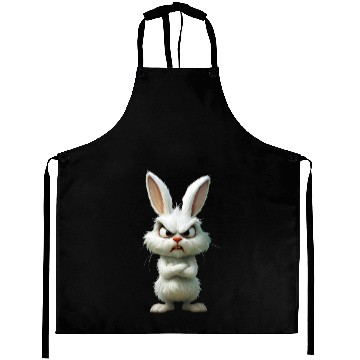 Discover Animated Angry Rabbit Character Design Aprons