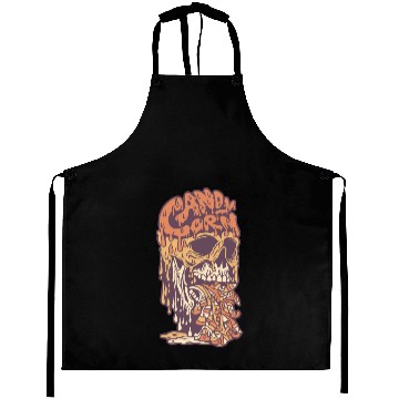 Discover Candy Corn Skull Aprons