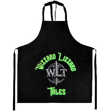 Discover Wizard Emblem with Sword and Magic Circle Aprons